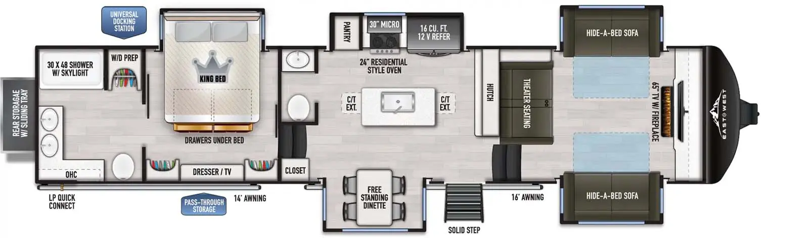 380FL Floorplan Image